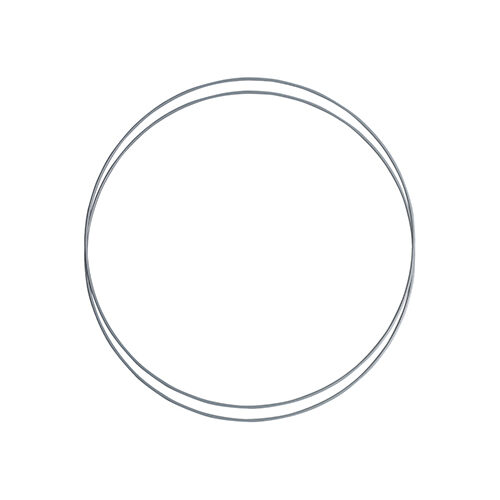 Metallist hall rõngas 20cm