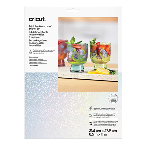Cricut veekindel kleebiste valmistamise komplekt - holograafiline